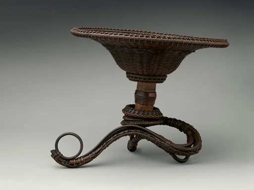 花形花籃|Flower Basket (Hanakago) in the Shape of a Flower