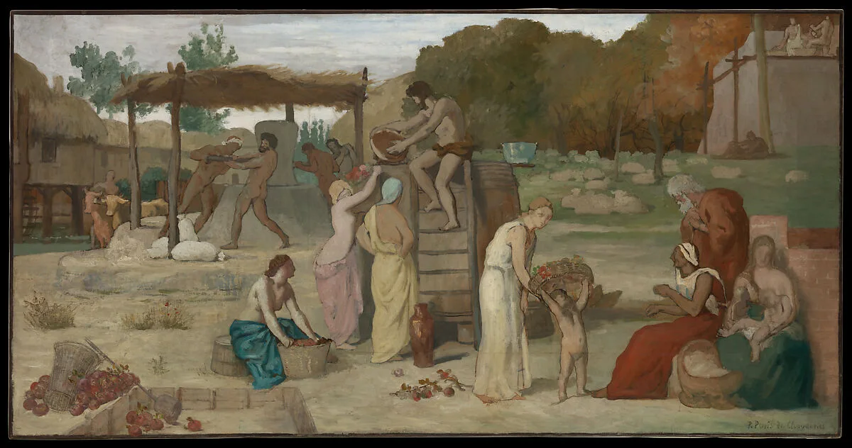 Cider — Pierre Puvis de Chavannes