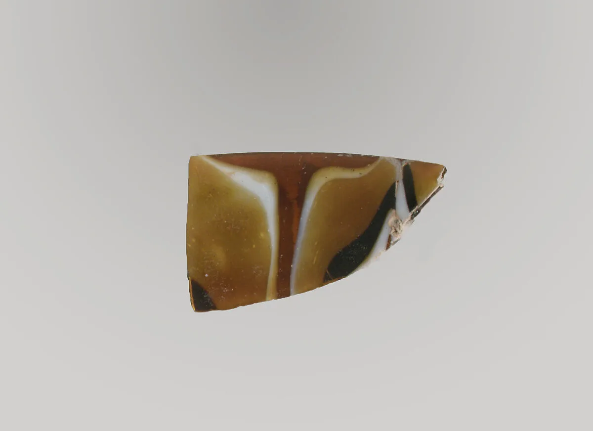 Mosaic glass fragment — Unknown