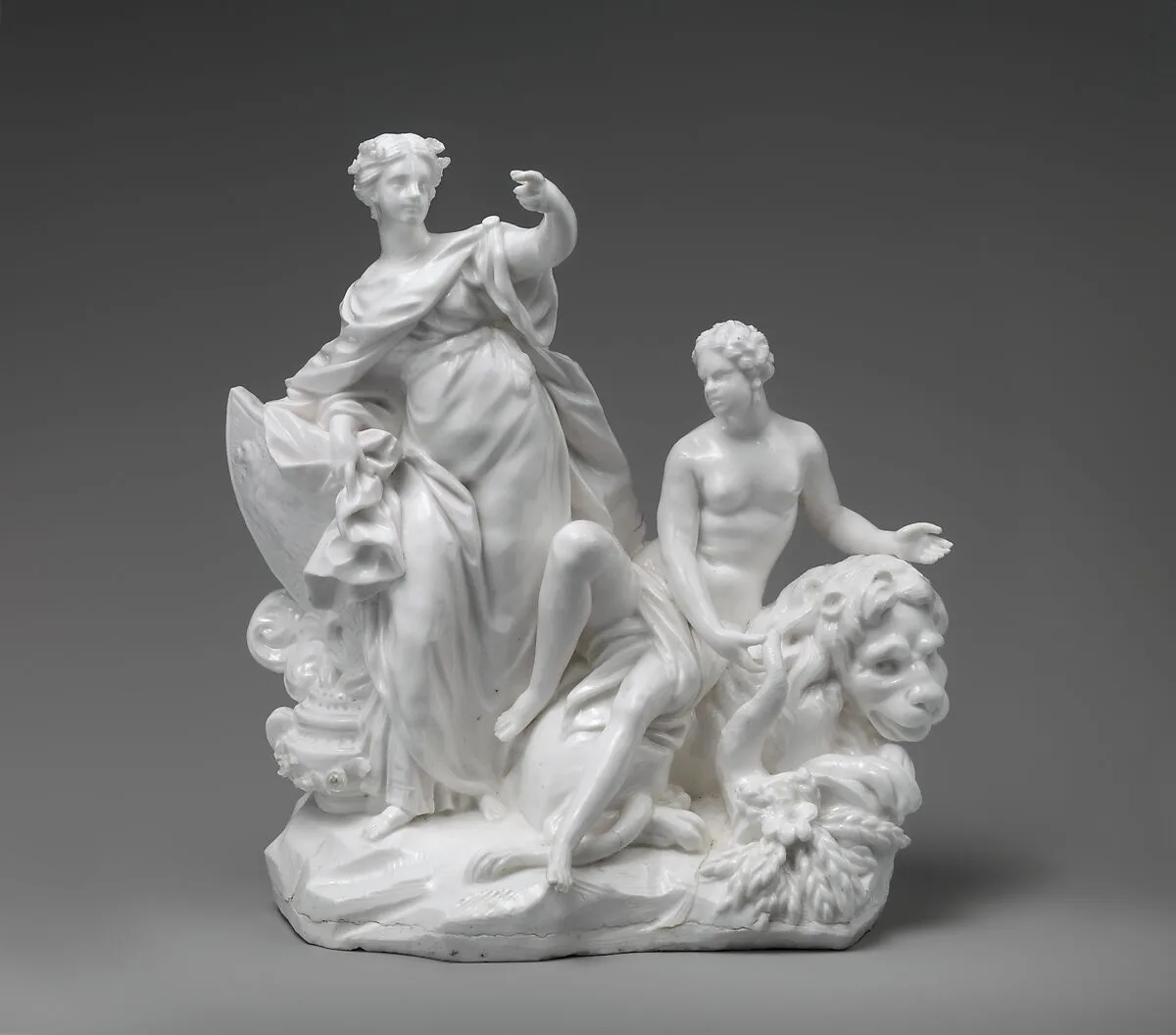 Asia and Africa — Vincennes Manufactory