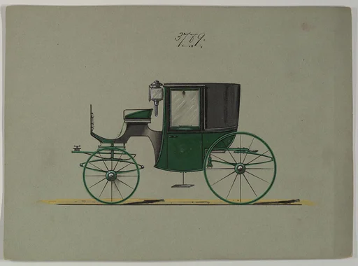 Design for Brougham, no. 3789