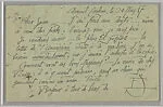 Documents concerning Parade: [Postcard from Satie to Cocteau (3)]