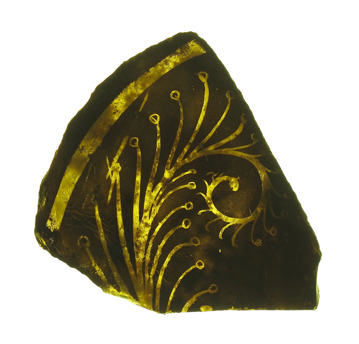 Glass Fragment — Unknown