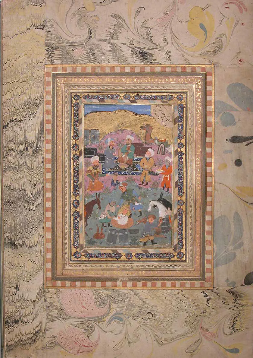 "Yusuf Freed from the Well," Folio from the Bellini Album — Unknown