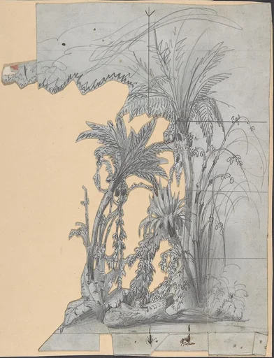 Design for a Stage Set at the Opéra, Paris