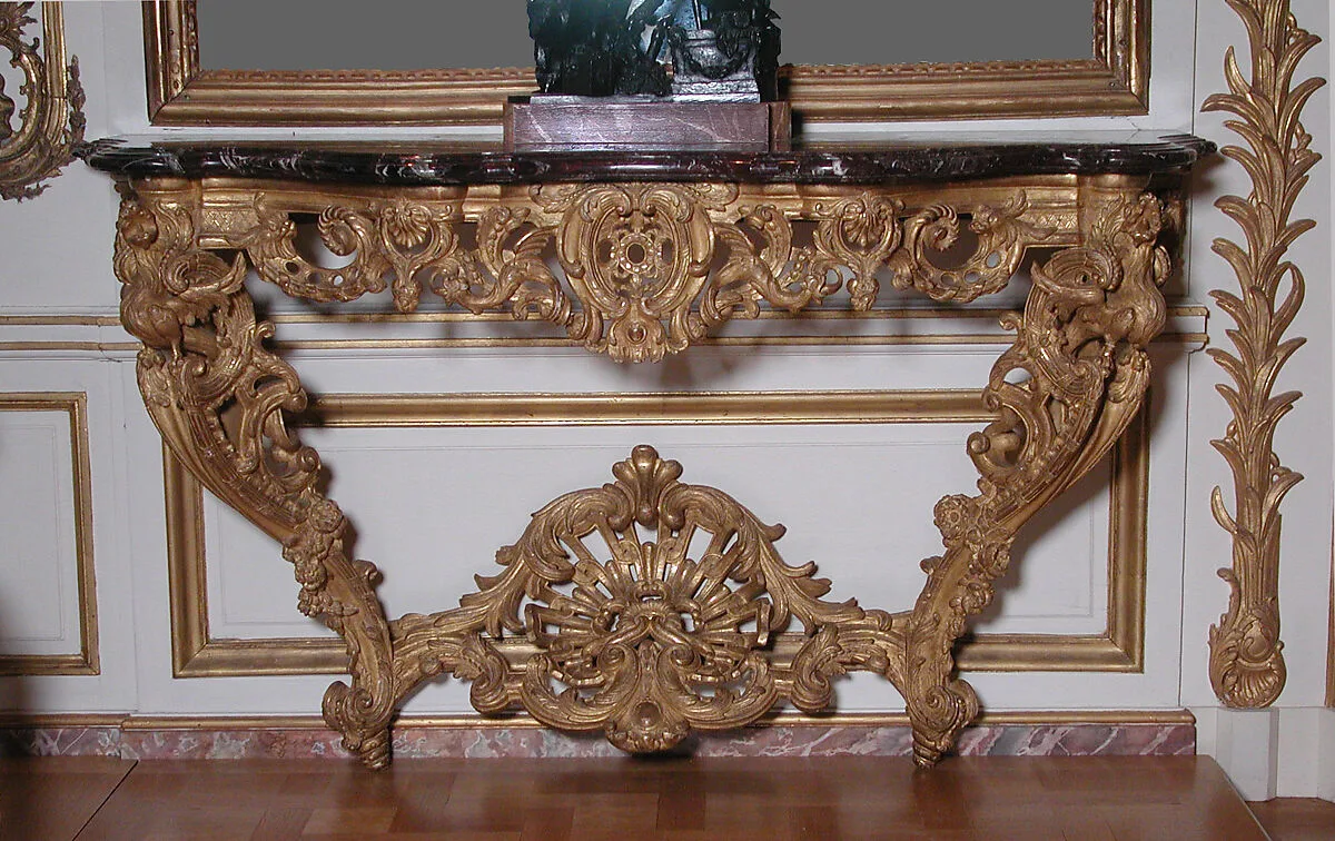 Console table (one of a pair) — François Rournier