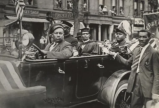 [Marcus Garvey, Universal Negro Improvement Association (UNIA) Parade, Harlem, New York]
