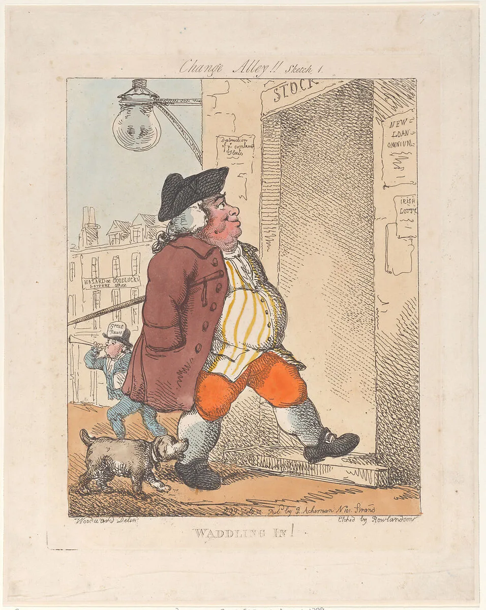 Waddling In! — George Murgatroyd Woodward|Rudolph Ackermann, London|Thomas Rowlandson