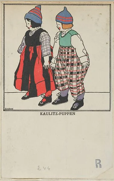 Kaulitz Dolls (Kaulitz-Puppen) — Wiener Werkstätte|Josef Diveky
