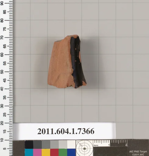 Terracotta fragment of a kylix (drinking cup)