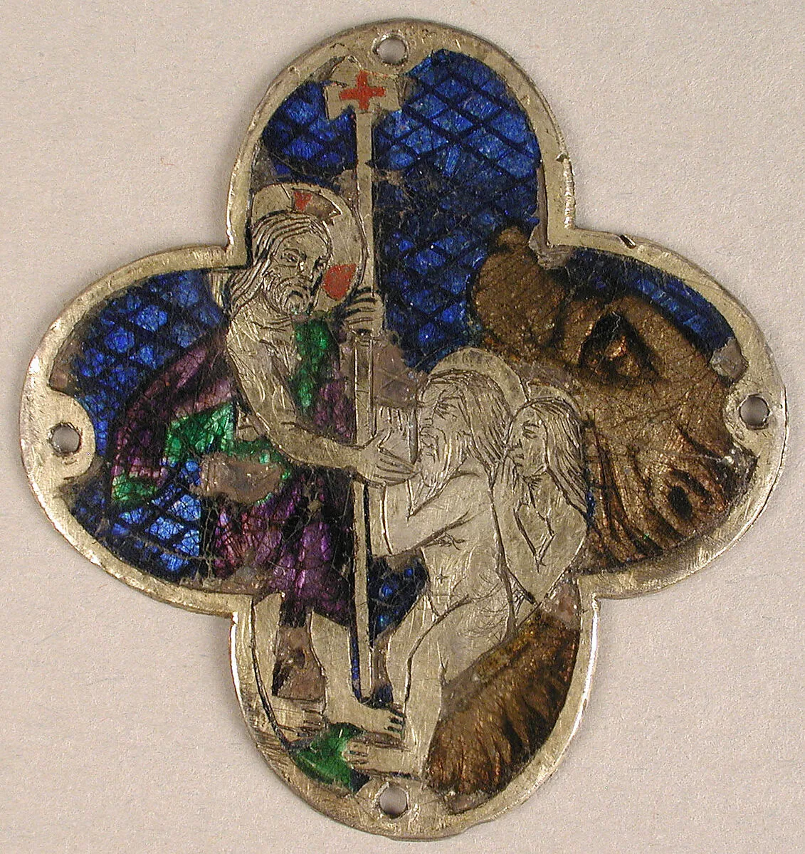 Plaque with Christ with Adam and Eve in Limbo — Unknown