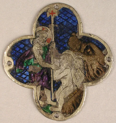 Plaque with Christ with Adam and Eve in Limbo
