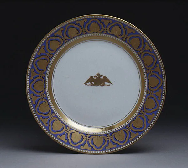 Plate — Imperial Porcelain Manufactory, St. Petersburg