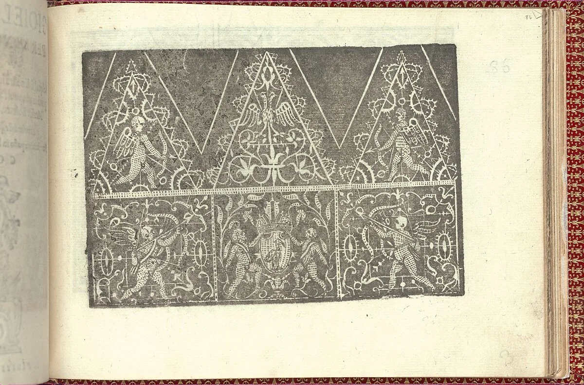 Corona delle Nobili et Virtuose Donne: Libro I-IV, page 86 (recto) — Cesare Vecellio