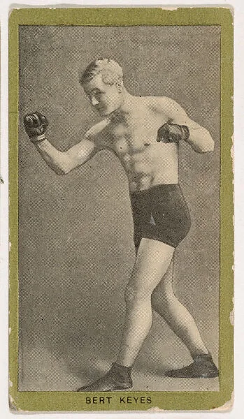Burt Keyes, from the Pugilistic Subjects series (T226), issued by Red Sun Cigarettes — Red Sun Cigarettes