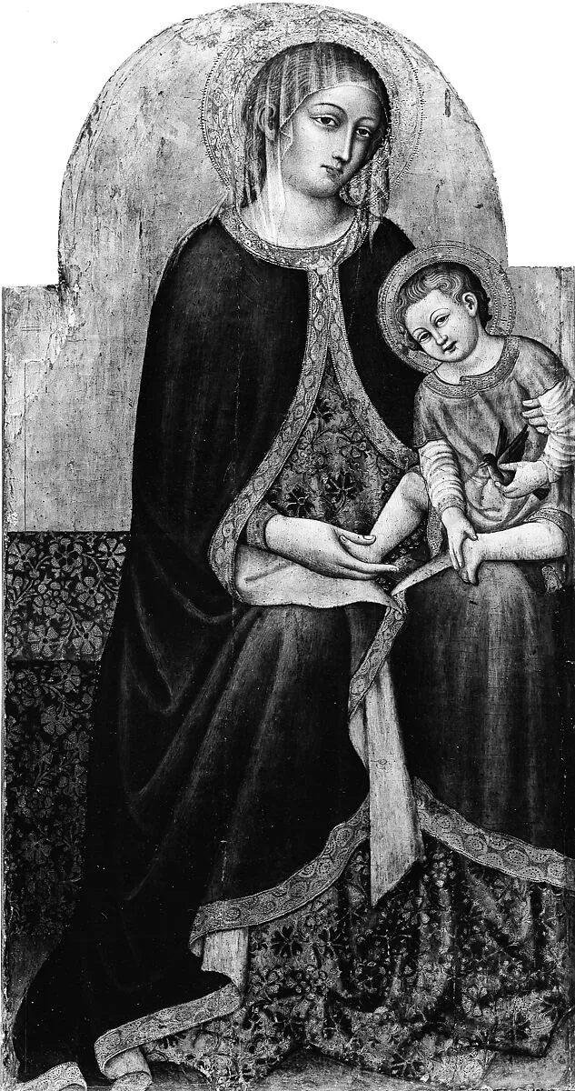 Madonna and Child with Saints — Priamo della Quercia (Priamo del Pietro)