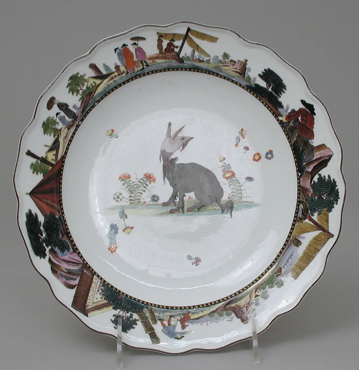 Plate — Meissen Manufactory|Adam Friedrich von Löwenfinck