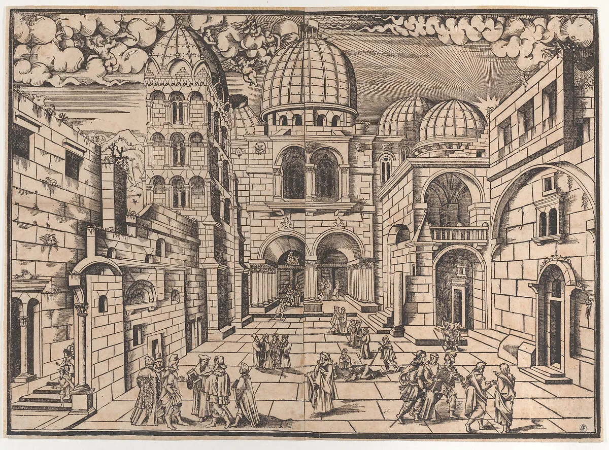 The Church of the Holy Sepulchre, Jerusalem — Domenico dalle Greche