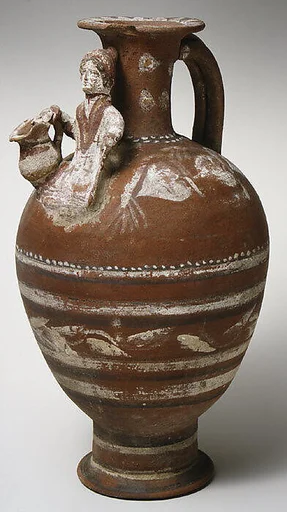 Terracotta jug