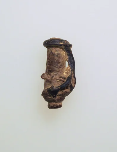 Glass pendant in the form of a vase