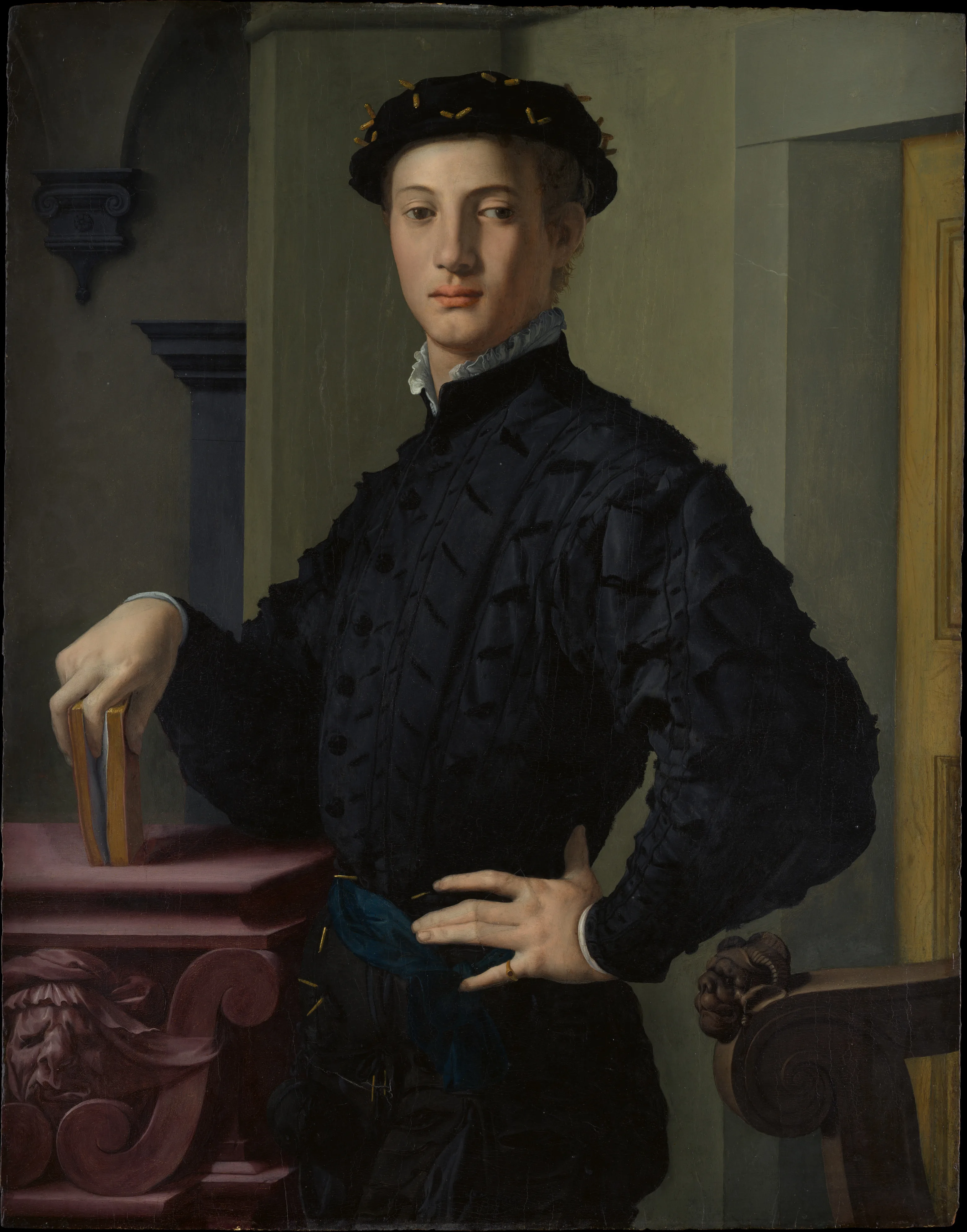 Portrait of a Young Man — Bronzino (Agnolo di Cosimo di Mariano)