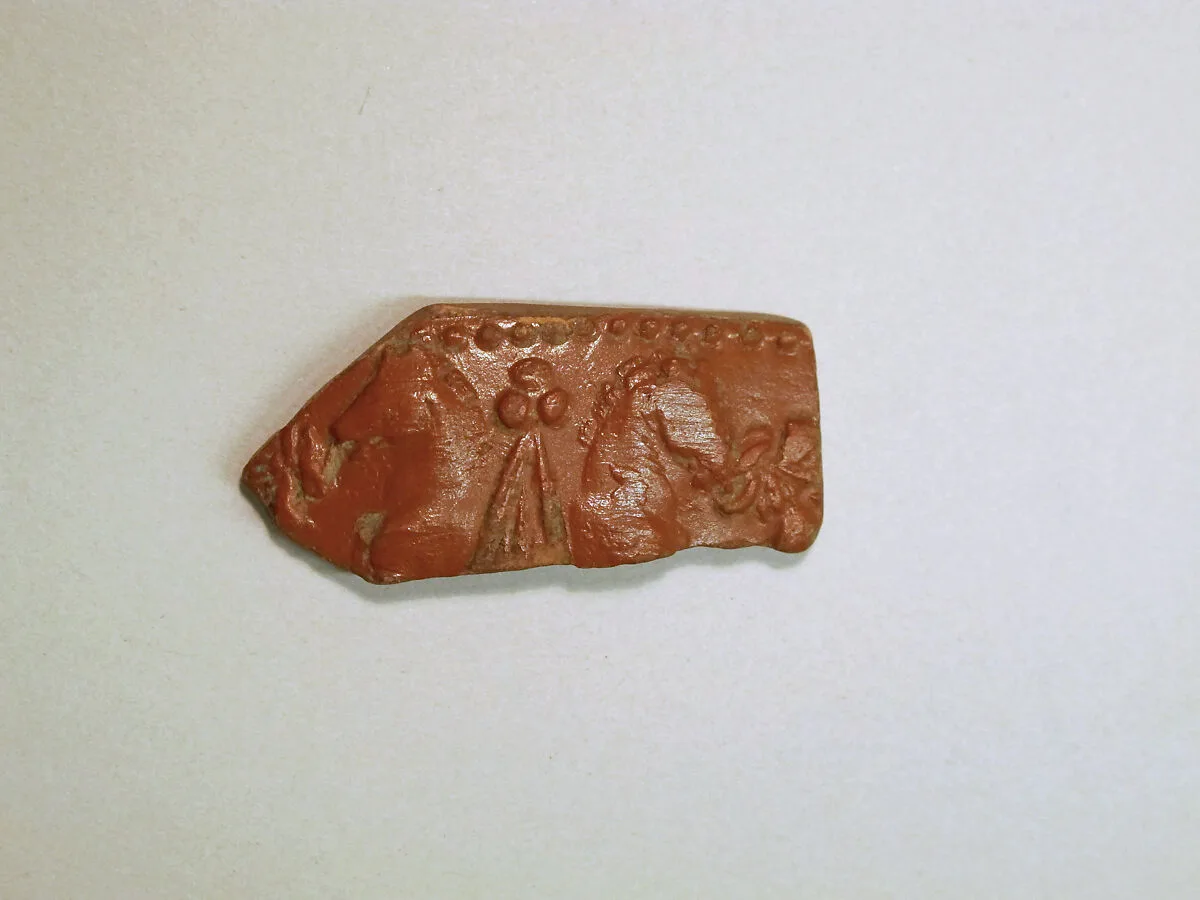 Vase fragment — Unknown