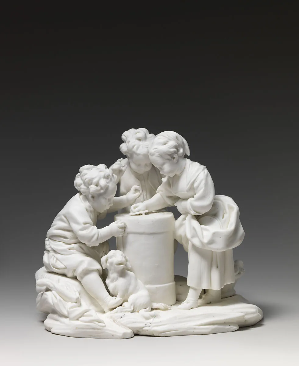 The Lottery — Sèvres Manufactory|François Boucher|Etienne-Maurice Falconet