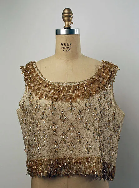 Evening overblouse — Unknown