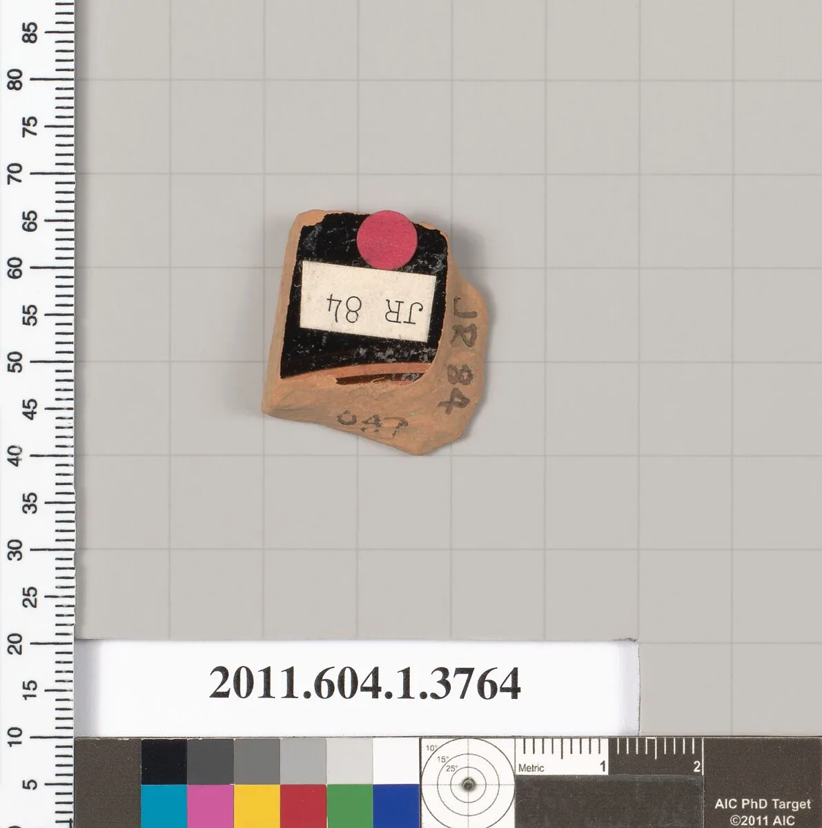 Terracotta fragment of a kylix (drinking cup) — Unknown