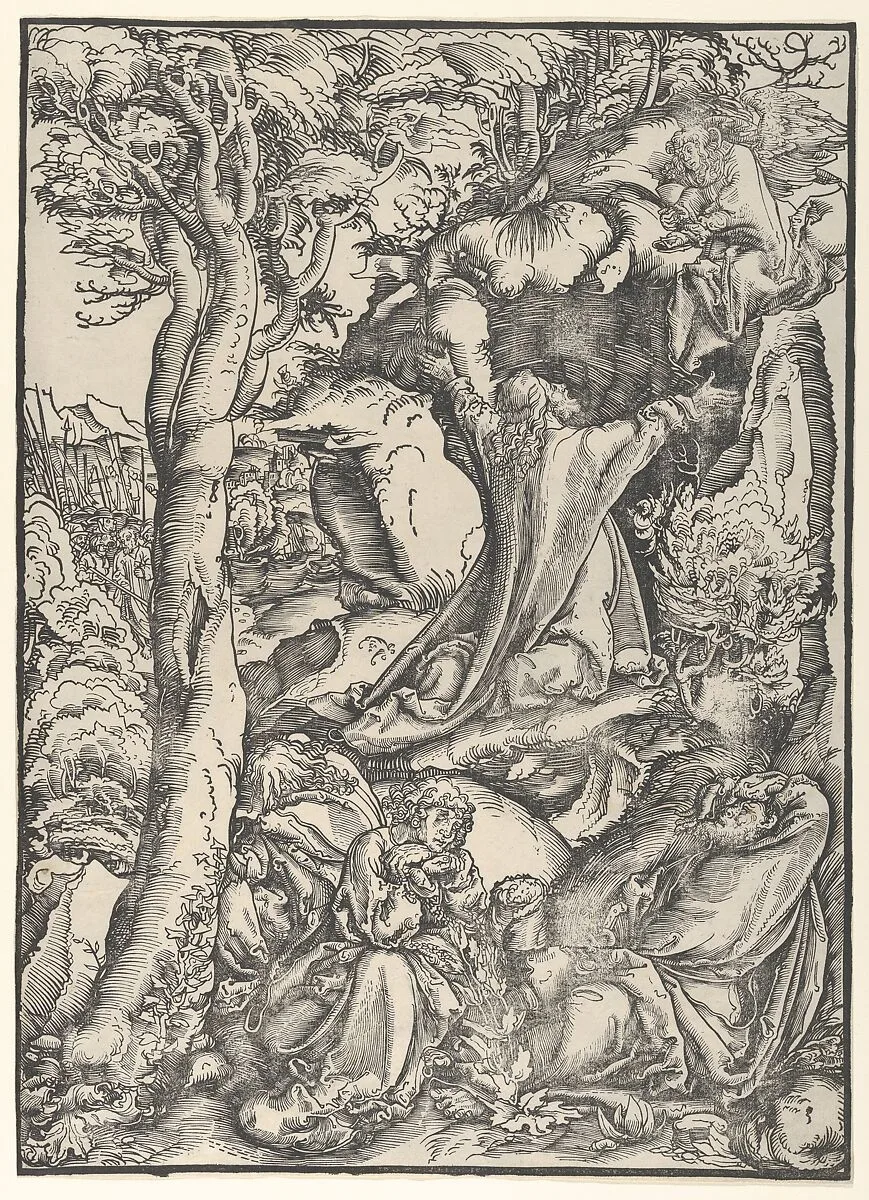 Christ on the Mount of Olives — Lucas Cranach the Elder