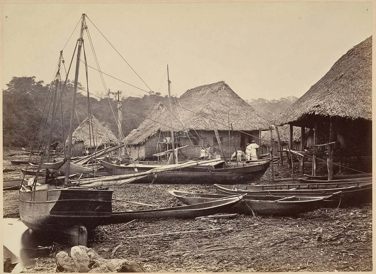 Tropical Scenery, Landing, Chipigana — John Moran