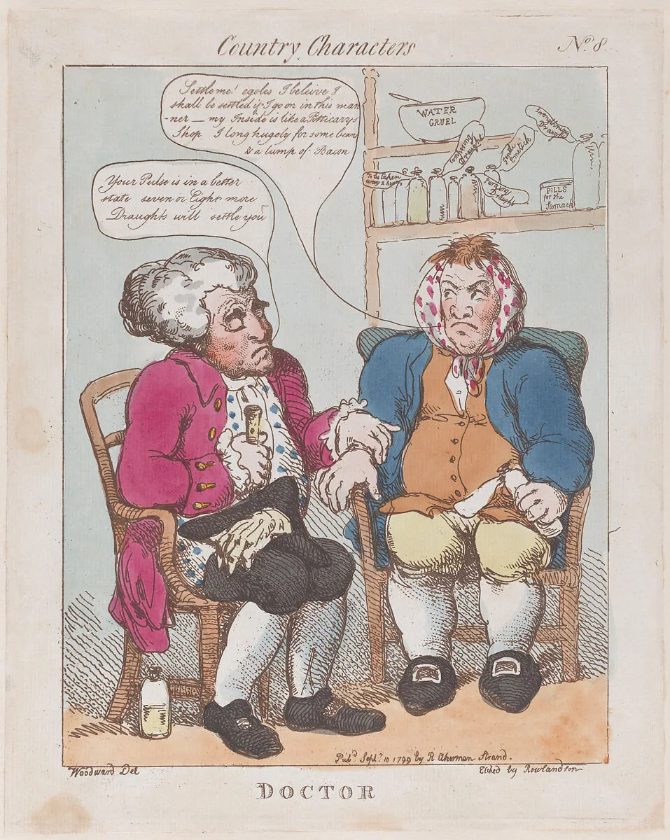 Doctor — Thomas Rowlandson|Rudolph Ackermann, London|George Murgatroyd Woodward