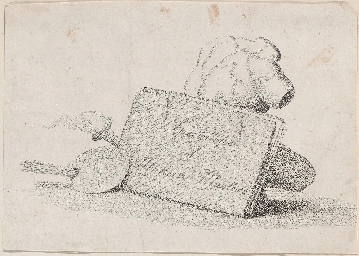 Specimens of Modern Masters — Anonymous, British, 18th century