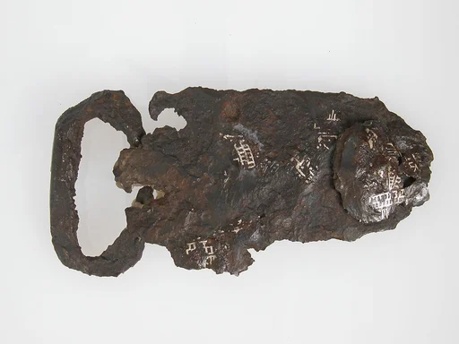 Belt Buckle Attachment Plate Fragment