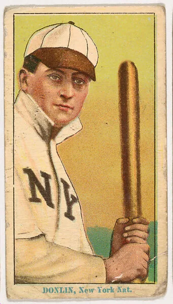 Mike Donlin, New York, from Coupon Cigarettes Baseball Issue, 1914-1916 — Coupon Cigarettes
