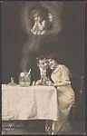 [Couple with Figure of Cupid]