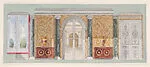 Harold Brown Esq: wall elevation with columns — Ogden Codman, Jr.|Ogden Codman, Jr.
