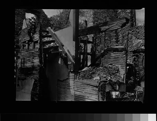 [Fire Ruins, Scarborough, New York]