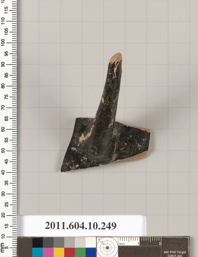 Terracotta fragment from an open shape