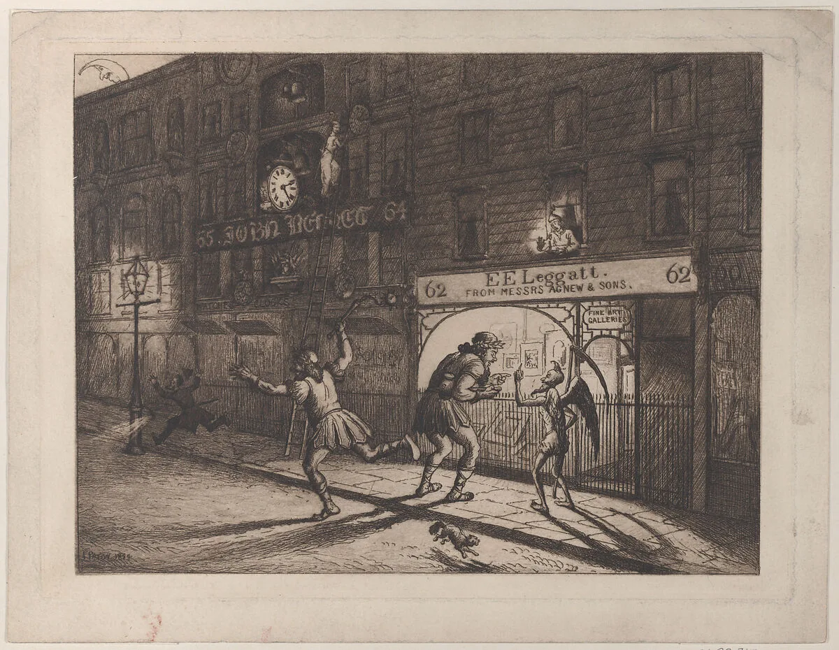 Trade Card for F. Paton, Printmaker — Frank Paton
