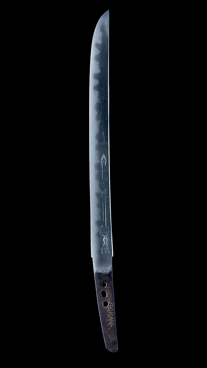 Blade and Mounting for a Dagger (Tantō) — Hidetsugu