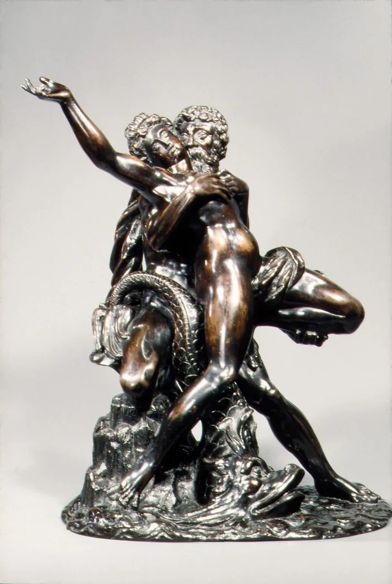 Neptune and Caenis — Bartholomeus Spranger|Johann Sadeler I