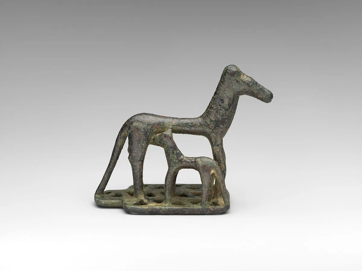 Bronze mare and foal — Unknown