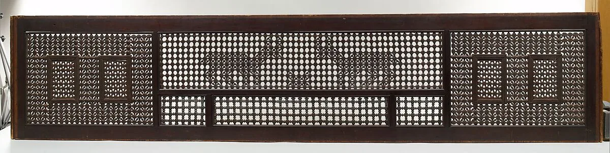 Mashrabiyya Screen with Two Gazelles — Unknown