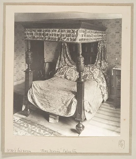WM's Bedroom, May Morris' Tapestry