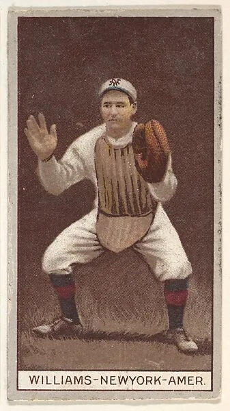 Williams, New York, American League, from the Brown Background series (T207) for the American Tobacco Company — American Tobacco Company