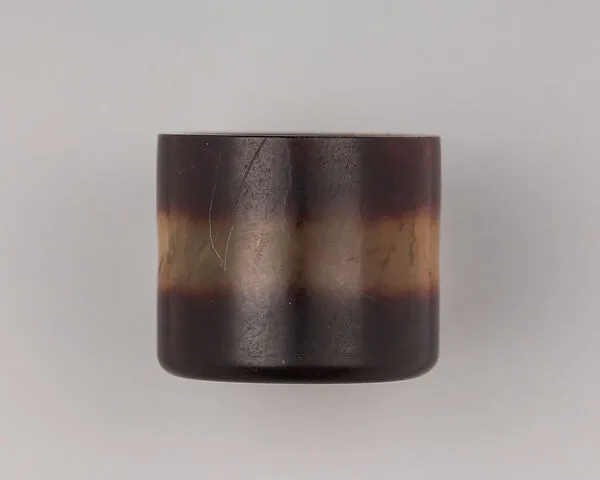 Archer's Ring of Agate With Black Ends — Unknown