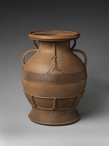 鈴木旭松斎造 華籃|Flower Basket (Hanakago)