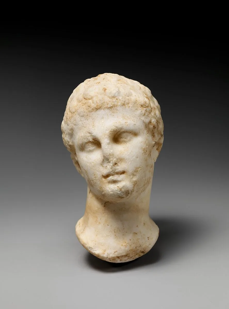 Marble head of a youth — Unknown