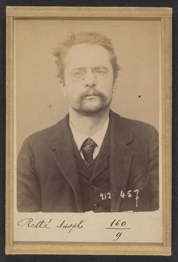 Retté. Adolphe. 30 ans, né à Paris IXe. Homme de lettre. Cris séditieux. 21/1/94.